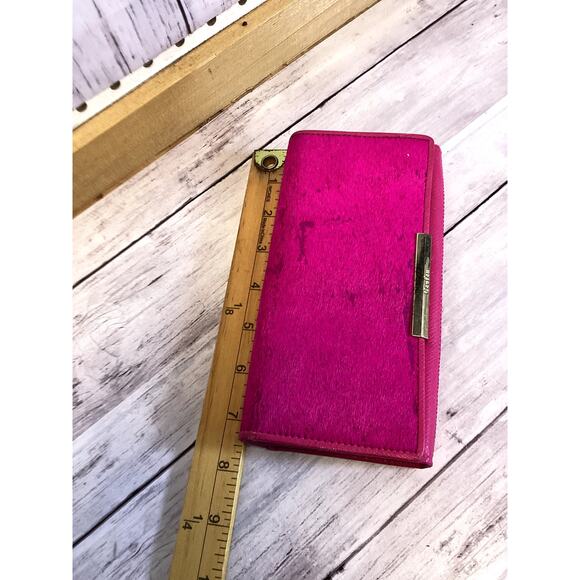 Gaofan Women's Pink Leather Satchel Bag - Picture 5 of 5